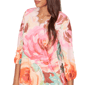 Womens Ruby Rd. Renaissance Romance Scallop Neck Floral Blouse - image 4