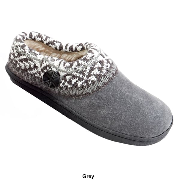 Clarks Amanda Indoor Outdoor Clog Winter Slippers Grey Women s Size 6 Gray