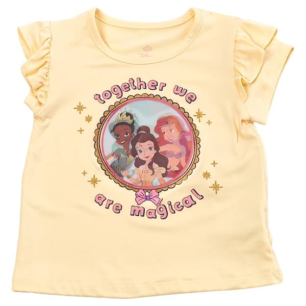 Toddler Girl Disney Princess Together We''re Magical Tee - image 
