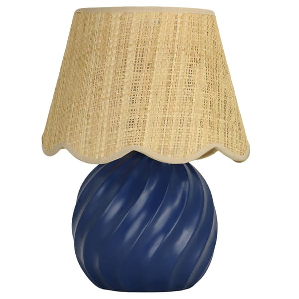 Fangio Lighting Scallop Jute Accent Lamp - image 