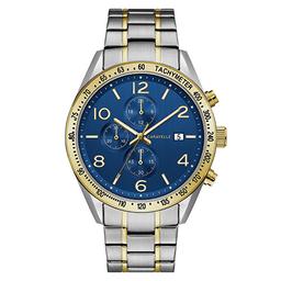 Mens Caravelle Two-Tone Chronograph Bracelet Watch - 45B152