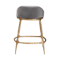 Baxton Studio Aarush Modern Rustic Counter Stool - image 4
