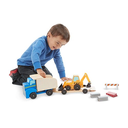 Melissa &amp; Doug® Dump Truck &amp; Loader