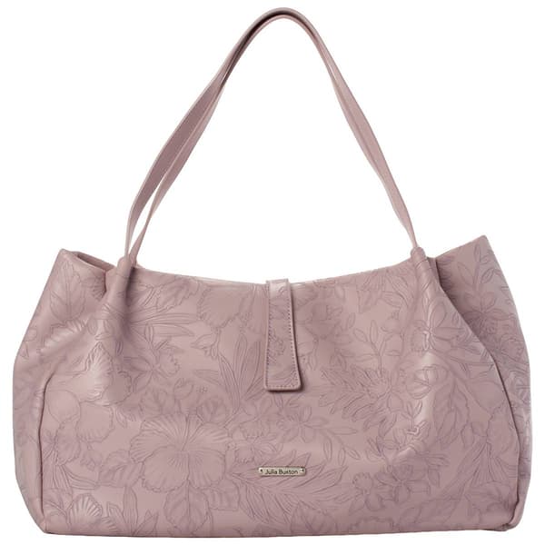 Buxton Hudson Floral Tooled Tote