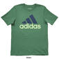 Boys (8-20) adidas® Short Sleeve Two Color Logo Tee - image 2