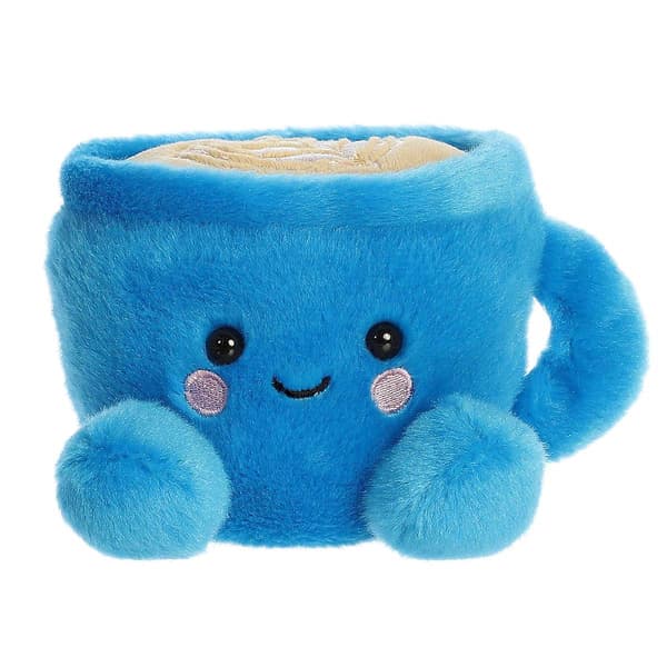 Palm Pals(tm) 5 in. Lettie Latte(tm) Eco Friendly Plush Beanie - image 