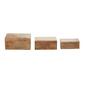 9th & Pike&#174; Rectangular Wooden Storage Boxes - Set of 3 - image 3