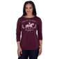 Petite Ruby Rd. Must Haves II Haute Trot Equestrian Tee - image 1