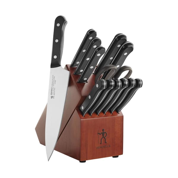 J.A. Henckels Everedge Solution 14pc. Knife Block Set - image 