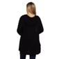 Plus Size 24/7 Comfort Apparel Hooded Maternity Cardigan - image 3