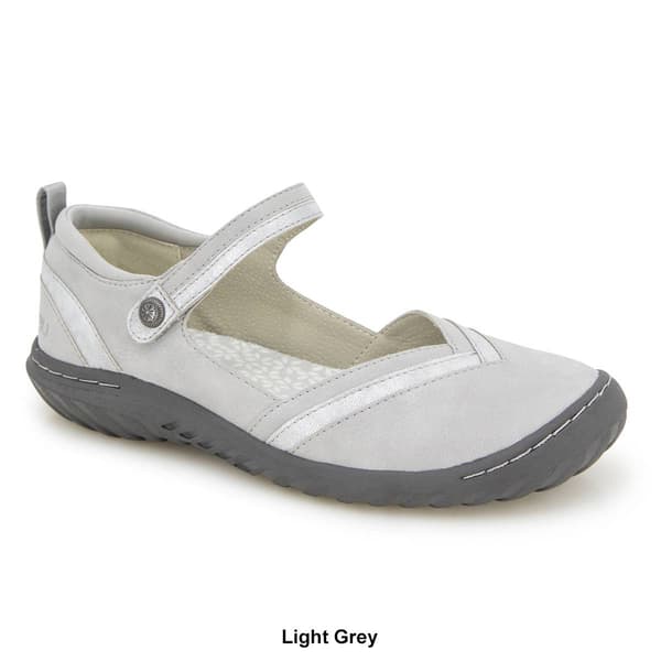 Womens JBU Raven Memory Foam Mary Jane Flats