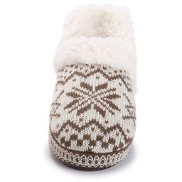 Womens MUK LUKS® Magdalena Rouched Slippers - Brown