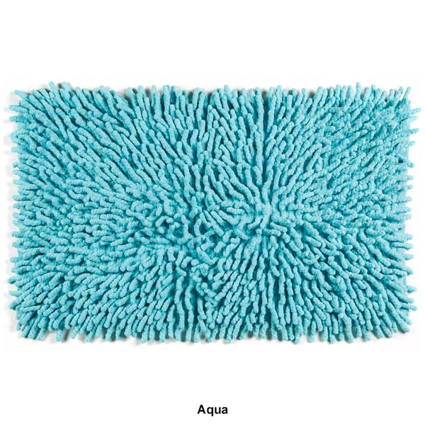 Cassadecor Shag Chenille Cotton Bathrug