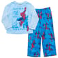 Boys (4-10) Spider-Man 2pc. Long Sleeve Pajama Set - Light Blue - image 1