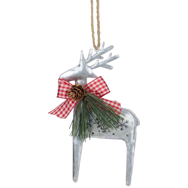 Northlight Seasonal Metal Reindeer Christmas Ornament