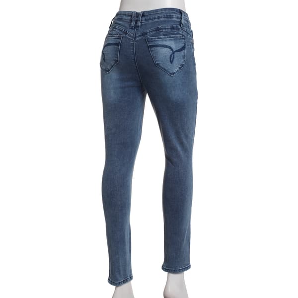 Juniors YMI® Wanna Betta Butt Distressed Skinny Jeans