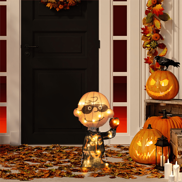 Northlight LED Charlie Brown Peanuts™ Halloween Yard Decoration - image 
