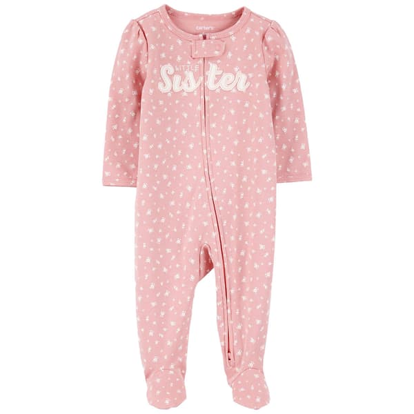 Baby Girl (NB-9M) Carters(R) Little Sister Ditsy Sleep N Play