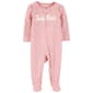 Baby Girl (NB-9M) Carters(R) Little Sister Ditsy Sleep N Play - image 1