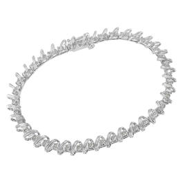 Diamond Classics&#8482; 1/4kt. Sterling Silver Diamond Bracelet