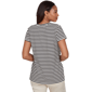 Womens Ruby Rd. Tropical Noir Short Sleeve Toucan Stripe Tee - image 2