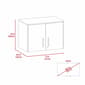 FM FURNITURE Penny Black Storage Wall Cabinet - image 5