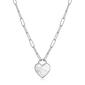 Forever Facets Sterling Silver Mother of Peal Necklace - image 1