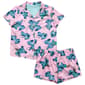 Girls Disney 2pc. Stitch Love Short Sleeve Pajama Set - image 2