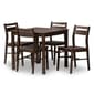 Baxton Studio Lovy Dining 5pc. Set - image 2