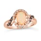Le Vian&#40;R&#41; Rose Gold Opal & Diamond Ring - image 1