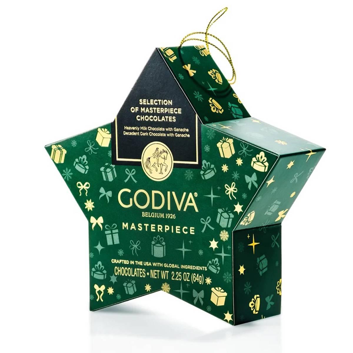 Godiva 7pc. Masterpiece Holiday Star Ornament