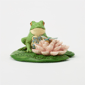 Jim Shore Heartwood Creek Frog on Lilypad Figurine - image 4