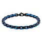 Mens Gentlemen's Classics™ Blue & Black Link Bracelet - image 2