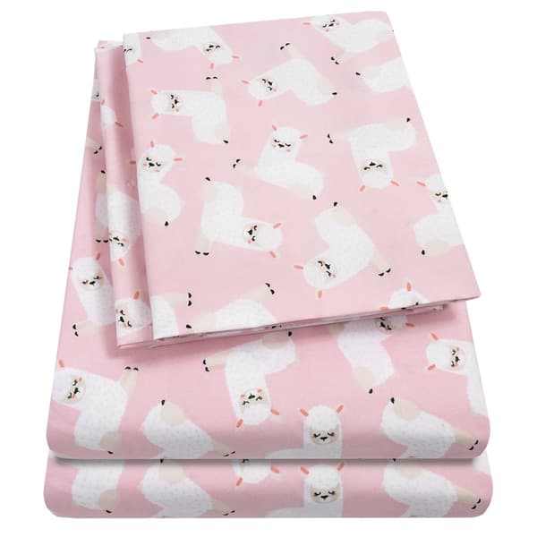 Sweet Home Collection Kids Fun & Colorful Llama Sheet Set