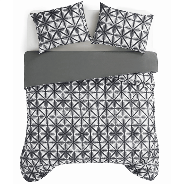 Vince Camuto Classic Shibori 3pc. Comforter Set