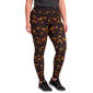 Plus Size  Runway Ready Pull On Halloween Leggings -Jackolantern - image 1