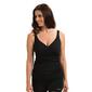 Womens Dolfin&#40;R&#41; Aquashape Solid Wrap Tankini Swim Top - image 1