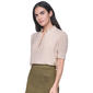 Womens Tommy Hilfiger Short Smock Sleeve Shimmer Blouse - image 3