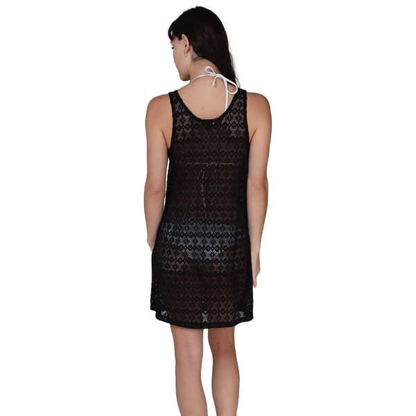 Womens J Valdi Diamante Tank Swim Dress Cover Up