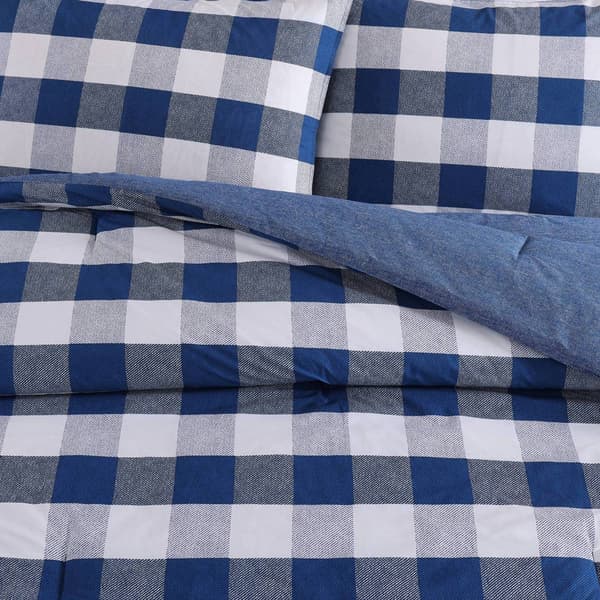 Wrangler Bison Plaid Cotton Comforter Set