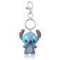 Disney Stitch 3D Multi Color Pave Keychain with Lobster Clip - image 1