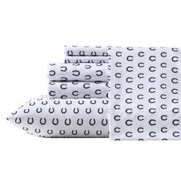 Wrangler Horseshoe Dots Microfiber Sheet Set