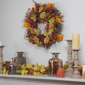 Northlight 22in. Maple Leaf & Berry Twig Fall Harvest Wreath - image 2