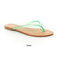 Womens UNIONBAY&#174; Jelly Thong Sandals - image 9