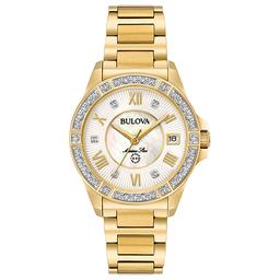 Womens Bulova Marine Star Bracelet Watch - 98R235