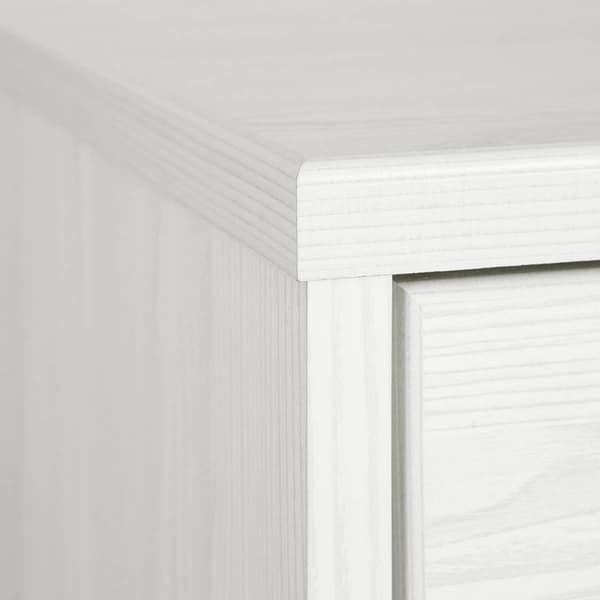 South Shore Arlen White Pine 4-Drawer Chest