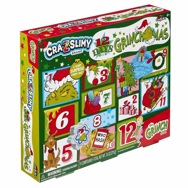 Cra-Z-Art(tm) Grinch 12 Days Advent Calendar