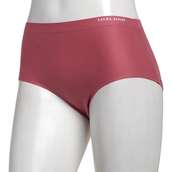 Womens Laura Ashley(R) Single Brush Laser Brief Panties - LS4063JY