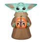 National Tree 42in. Inflatable Halloween Baby Yoda - image 1