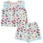Girls (4-6x) Kiwi 2pc. Coastal Print Top & Shorts Set - image 2